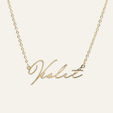 Collier Prénom Personnalisé Violette